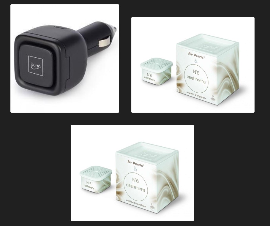 ipuro electric mini cube parfum d'abiance noir bei  kaufen